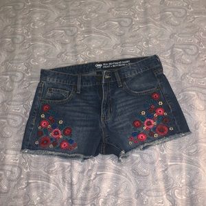 Gap boyfriend jean shorts